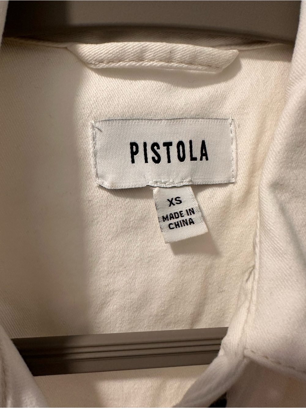 pistola White Jumpsuit Labelled XS